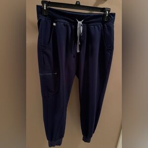 Figs Zamora Jogger MP. Navy blue. Low-rise. $20. Rarely worn.